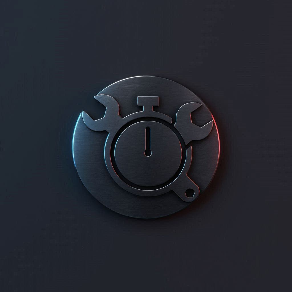 Icône réactivité intervention industrielle